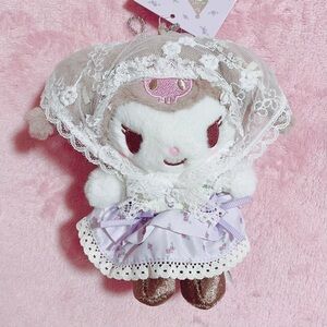 Sanrio Kuromi Floral Forest Lace Mascot Plush